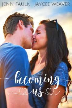 cover image Becoming Us contemporary Christian romance book welcome
